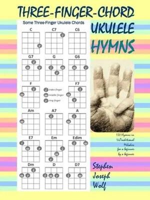 cover image of Three Finger Chord Ukulele Hymns